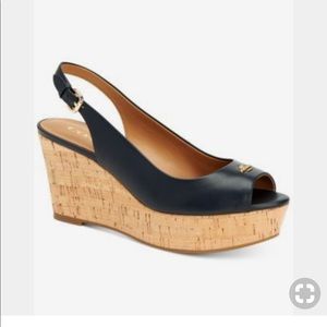 Coach ferry platform wedge size 9